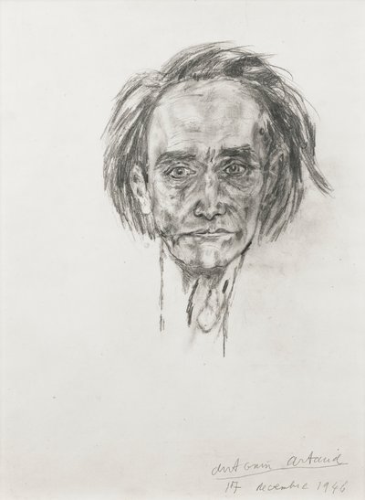 アントニン・アルトーの自画像 作： Antonin Artaud